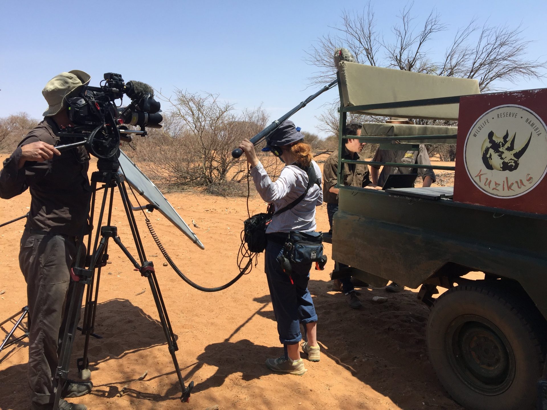 WildTrack is filming at the Kuzikus Wildlife Reserve, Namibia