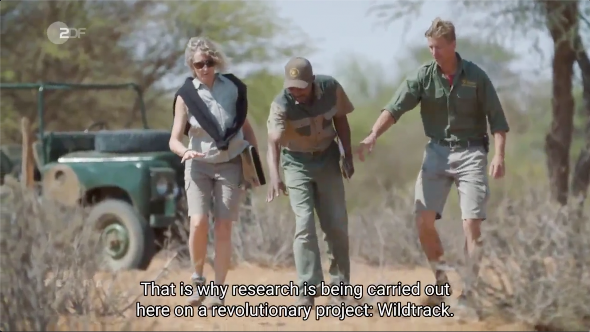 TerraX documentary about WildTrack's rhino work in Namibia, now in English